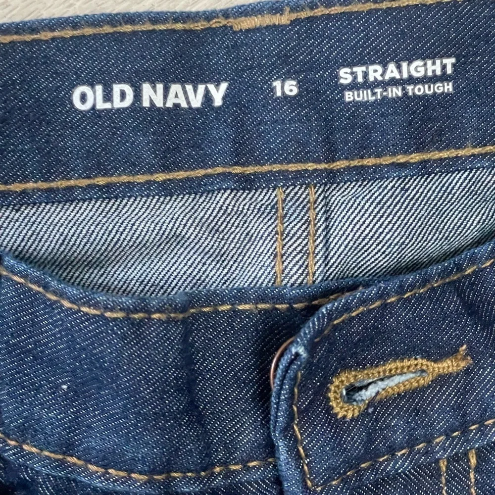 Old Navy Kids New Straight‎ Leg Size 16 Denim Jeans with durable waist band